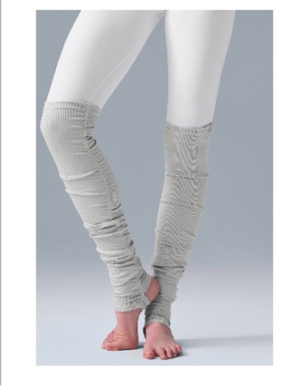 Alo Yoga Goddess Dove Grey Heather Leg Warmers